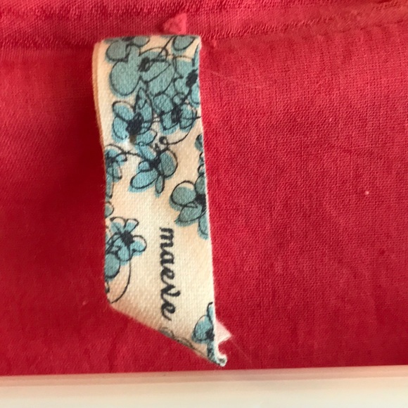 Maeve Anthropology pink retro dress pockets pin up - Picture 2 of 8